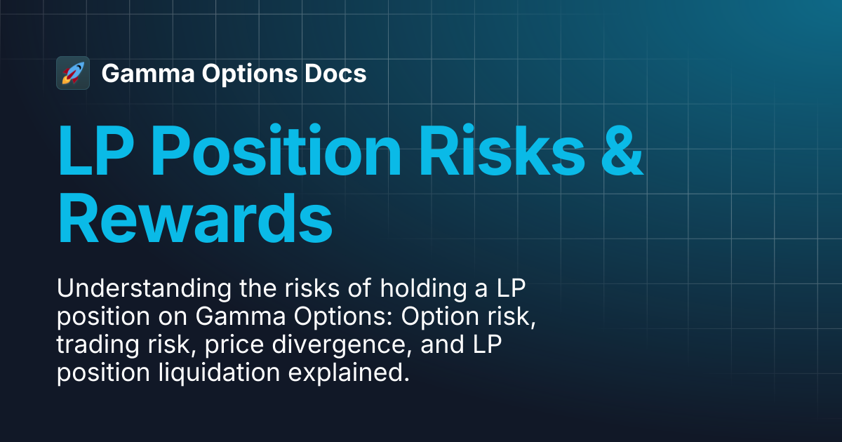 LP Position Risks & Rewards | Gamma Options Docs